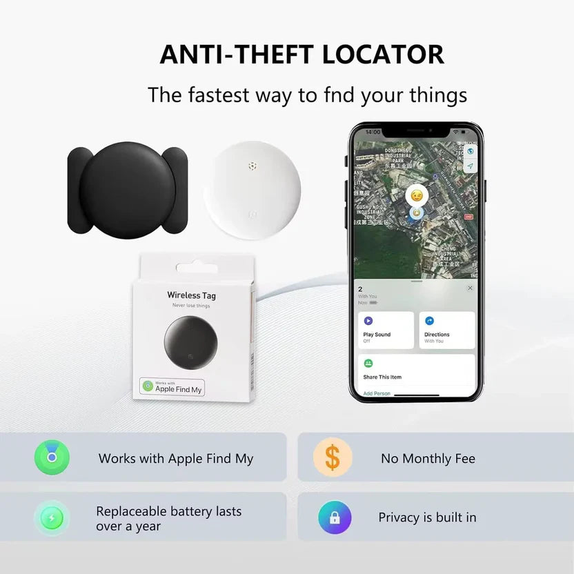 Trackmate V2 - Premium GPS Tracker (Apple & Android)